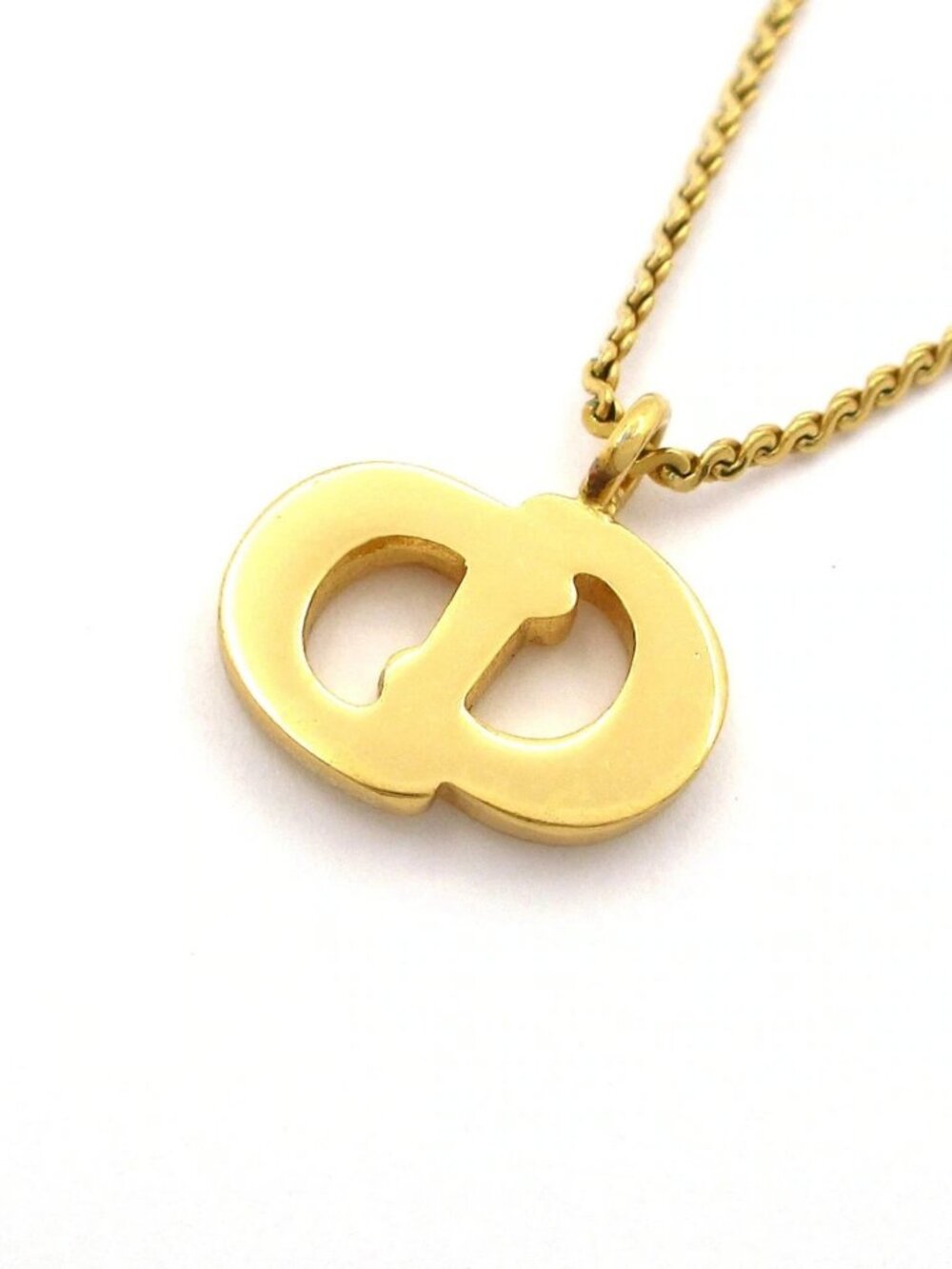 DIOR/ChristianDior - Gold plating Rhinestones Necklace - Picture 2 of 10